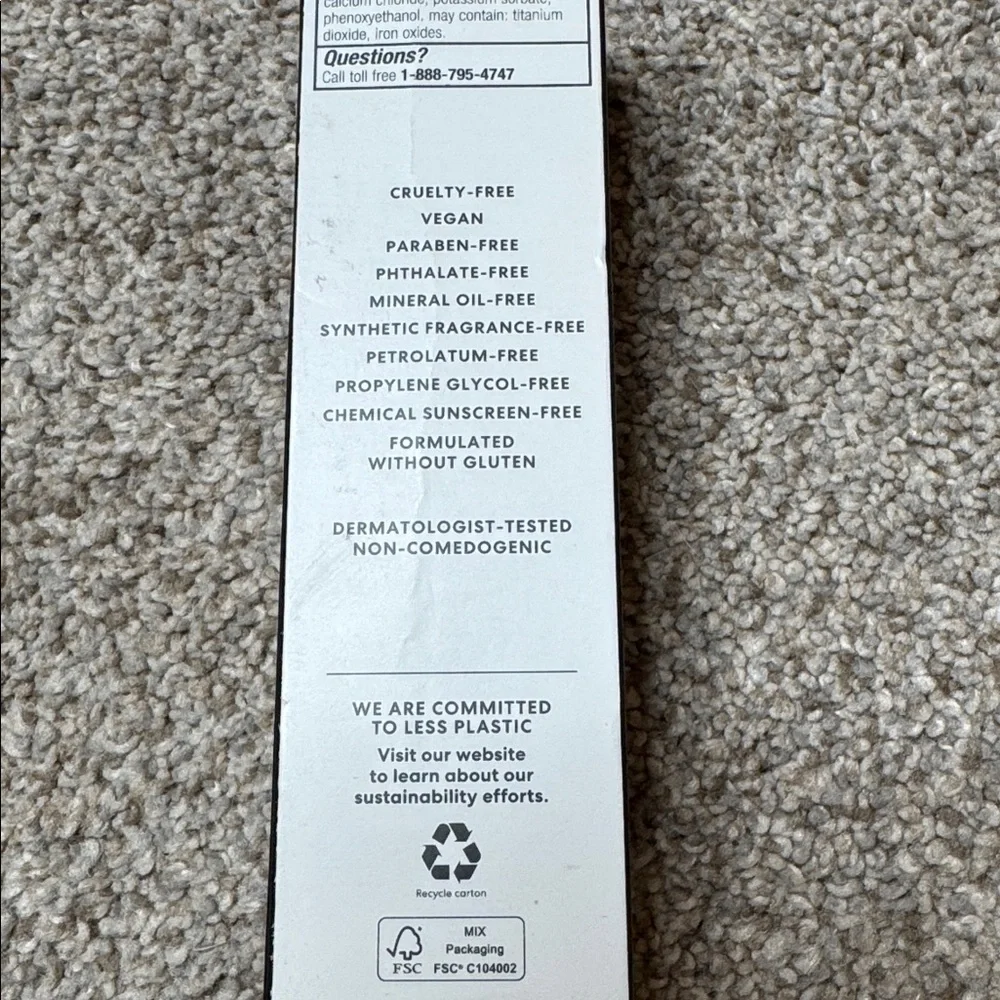 bareMinerals Complexion Rescue Tinted Moisturizer SPF 30 Mahogany 11.5 NWT